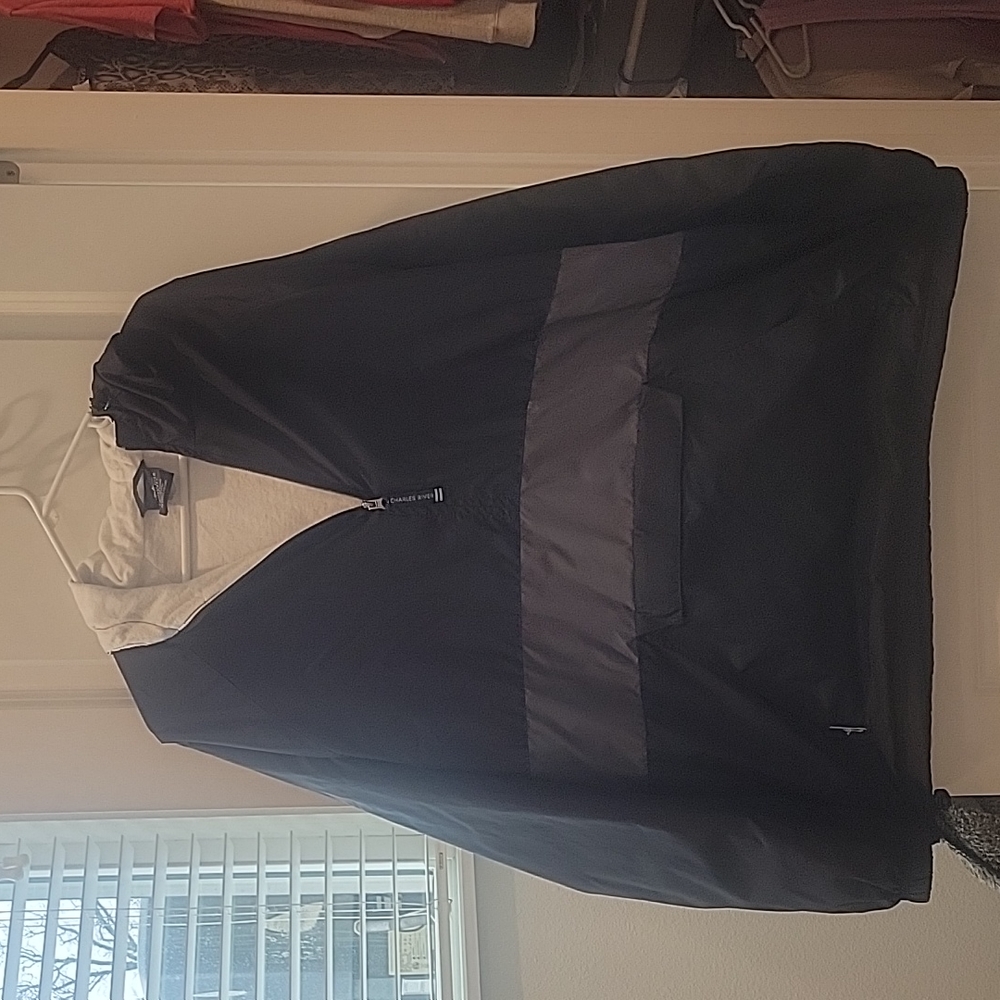 Charles River lined rain jacket